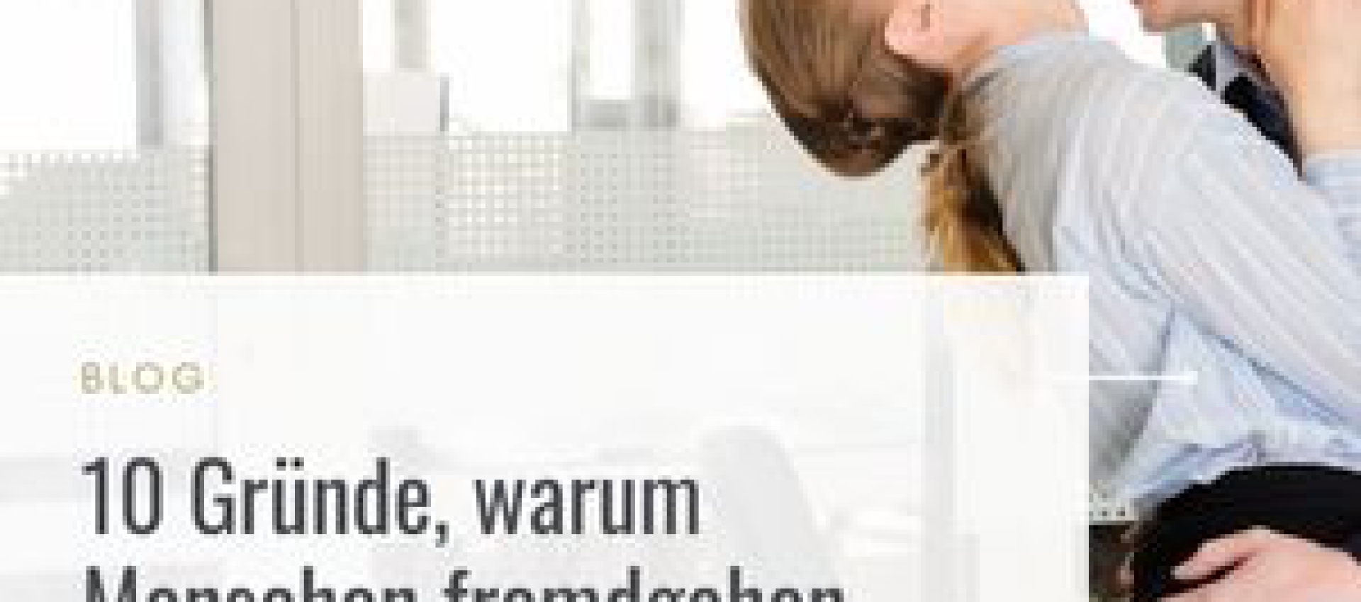 10 Gründe, warum Menschen fremdgehen